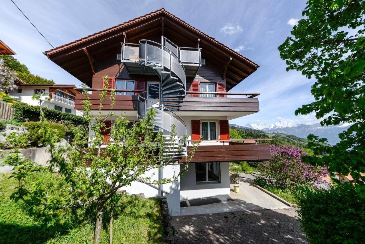 Guesthouse Sonnegg Heiligenschwendi Buitenkant foto