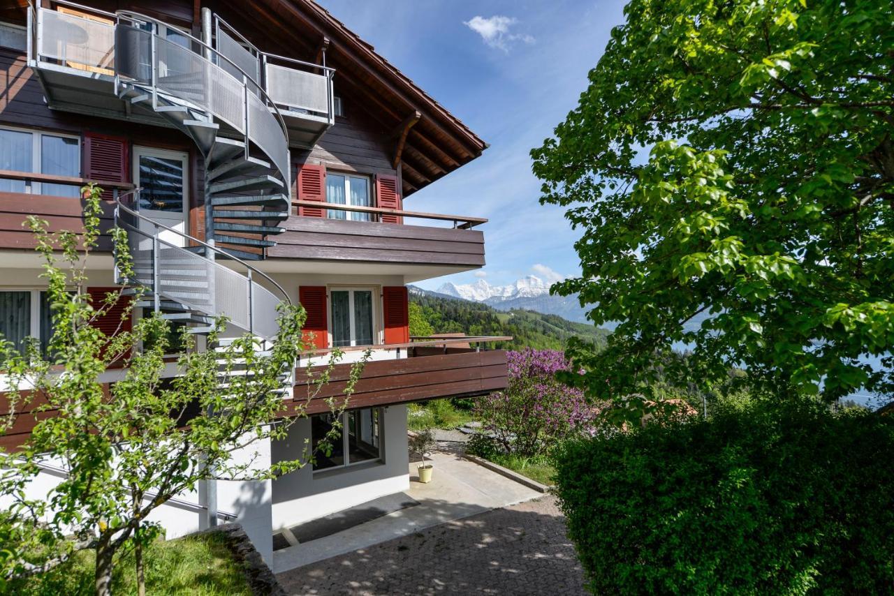Guesthouse Sonnegg Heiligenschwendi Buitenkant foto