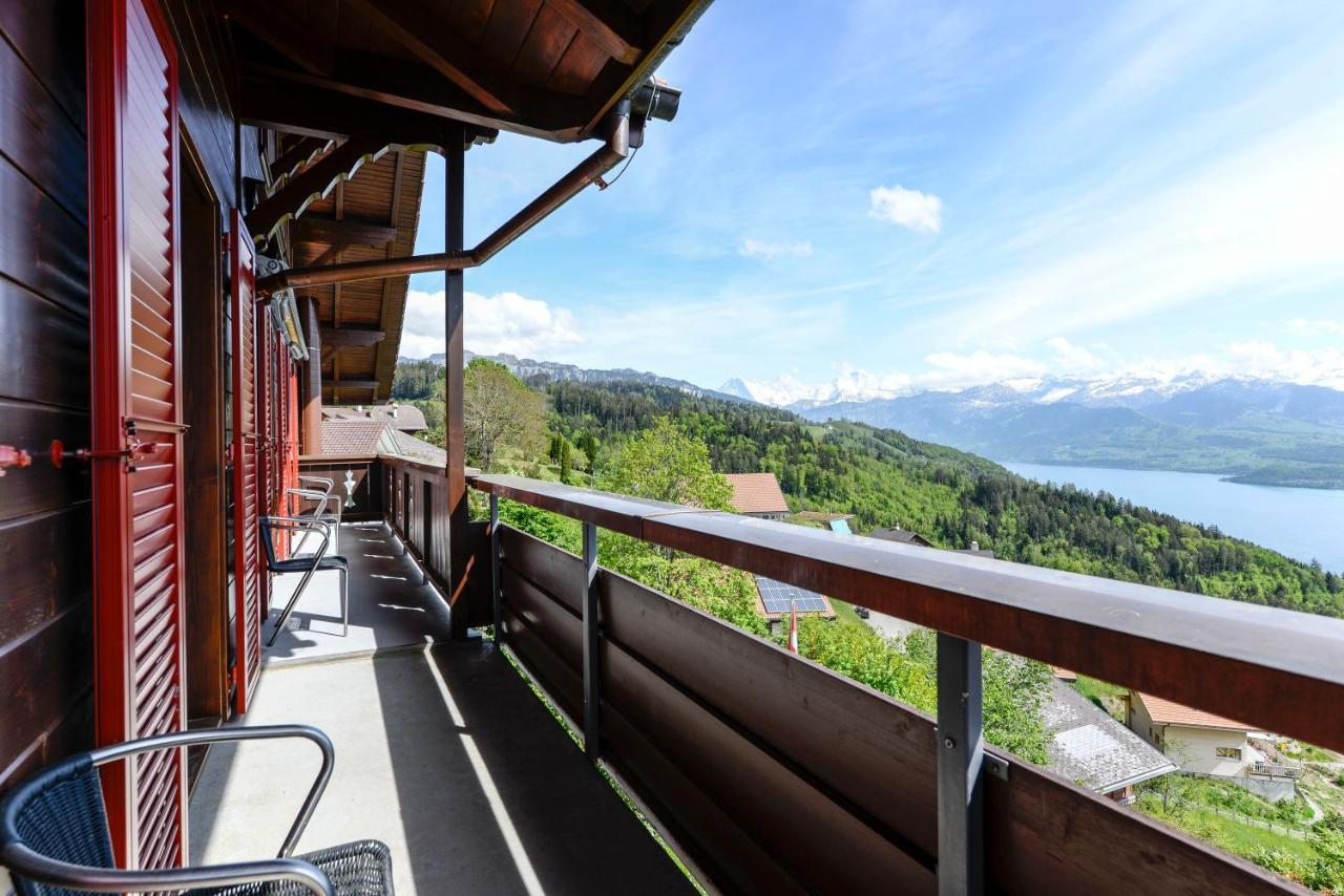 Guesthouse Sonnegg Heiligenschwendi Buitenkant foto