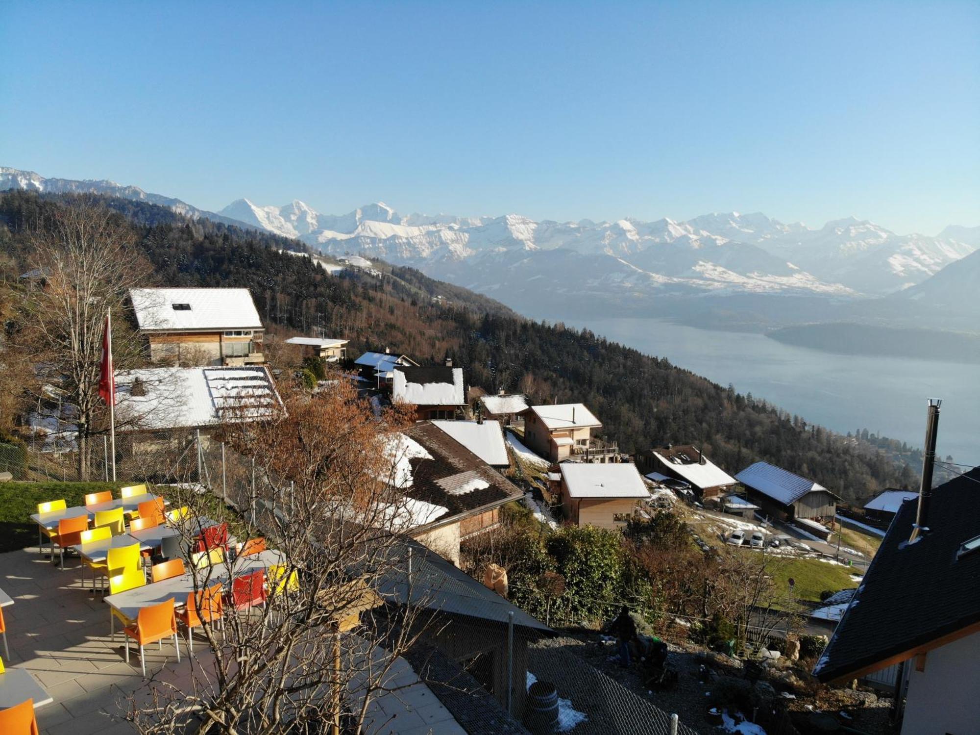 Guesthouse Sonnegg Heiligenschwendi Buitenkant foto