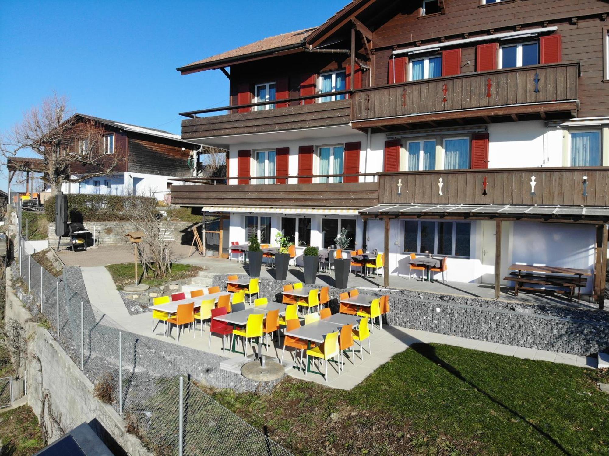 Guesthouse Sonnegg Heiligenschwendi Buitenkant foto