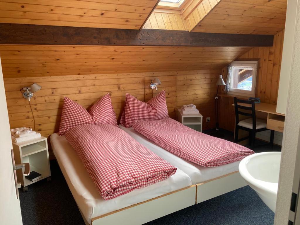 Guesthouse Sonnegg Heiligenschwendi Buitenkant foto